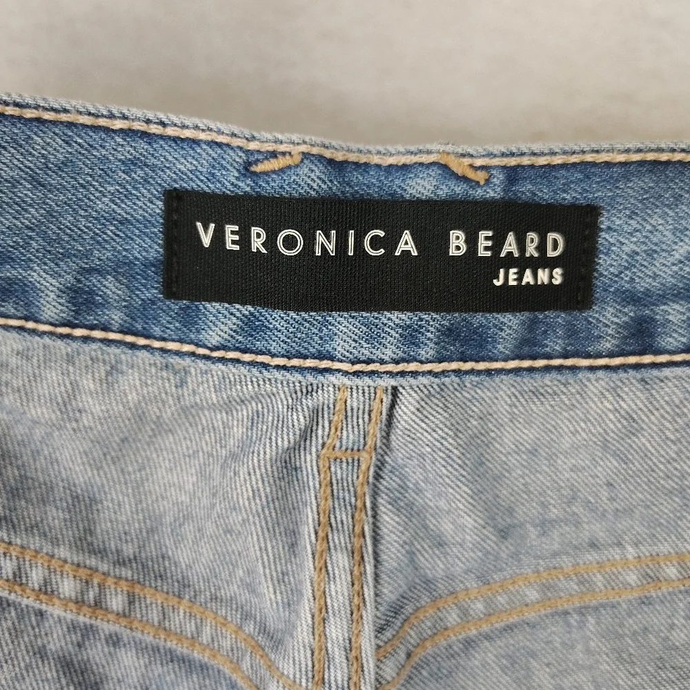 Veronica Beard Blake Classic Straight High Rise Jeans Size  30/10  $298 - Picture 6 of 8